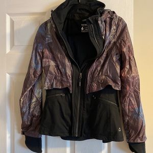 Titika sweater with removable top layer.